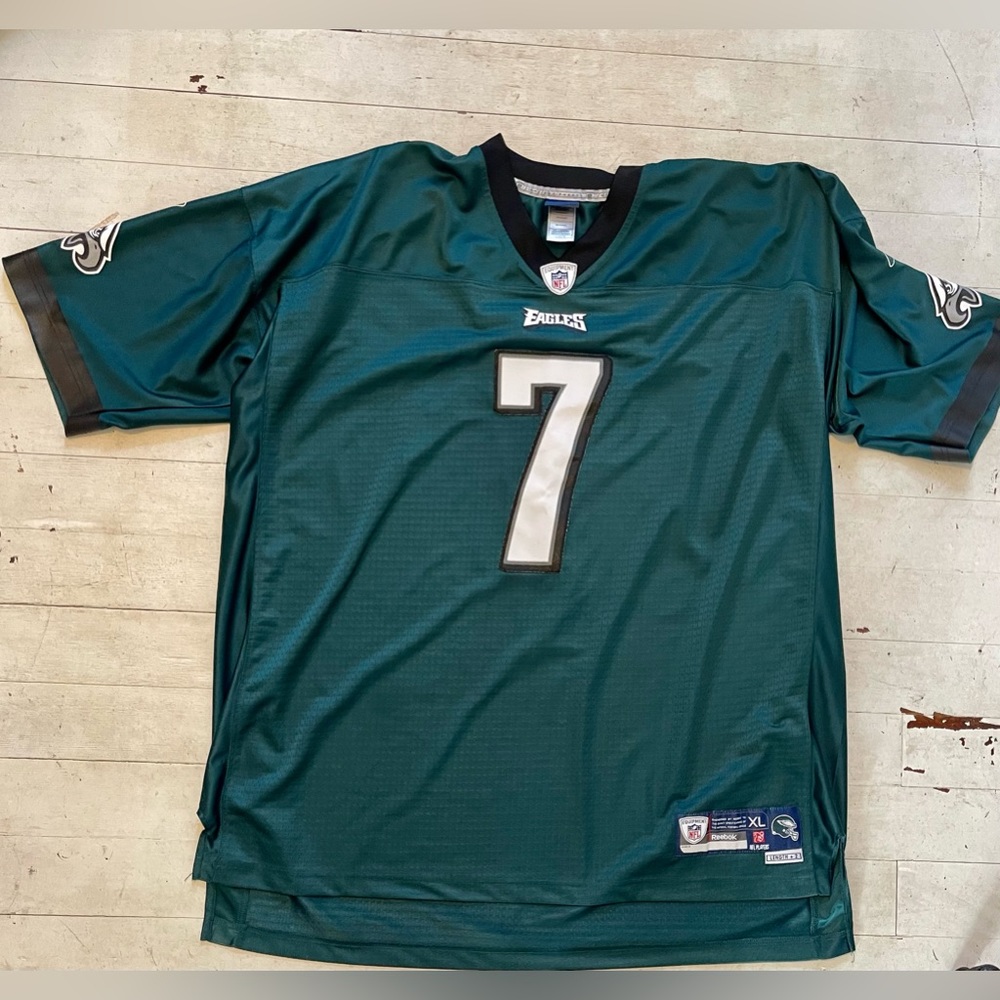 VINTAGE MICHAEL VICK PHILIDELPHIA EAGLES REEBOK NFL EQUIPMENTJERSEY #7